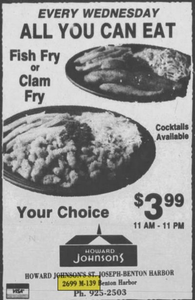 Howard Johnsons (Cosmo Extended Stay Motel) - Jan 10 1984 Article (newer photo)